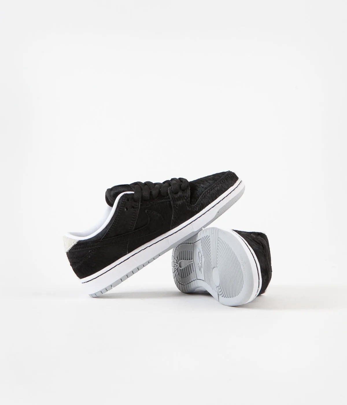 Nike SB Dunk Low Pro Medicom Preschool Shoes - Black / Black - White
