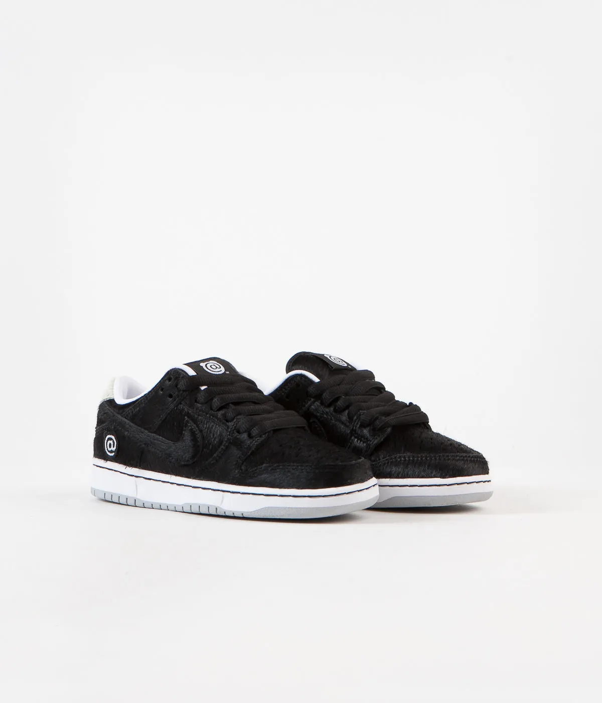 Nike SB Dunk Low Pro Medicom Preschool Shoes - Black / Black - White