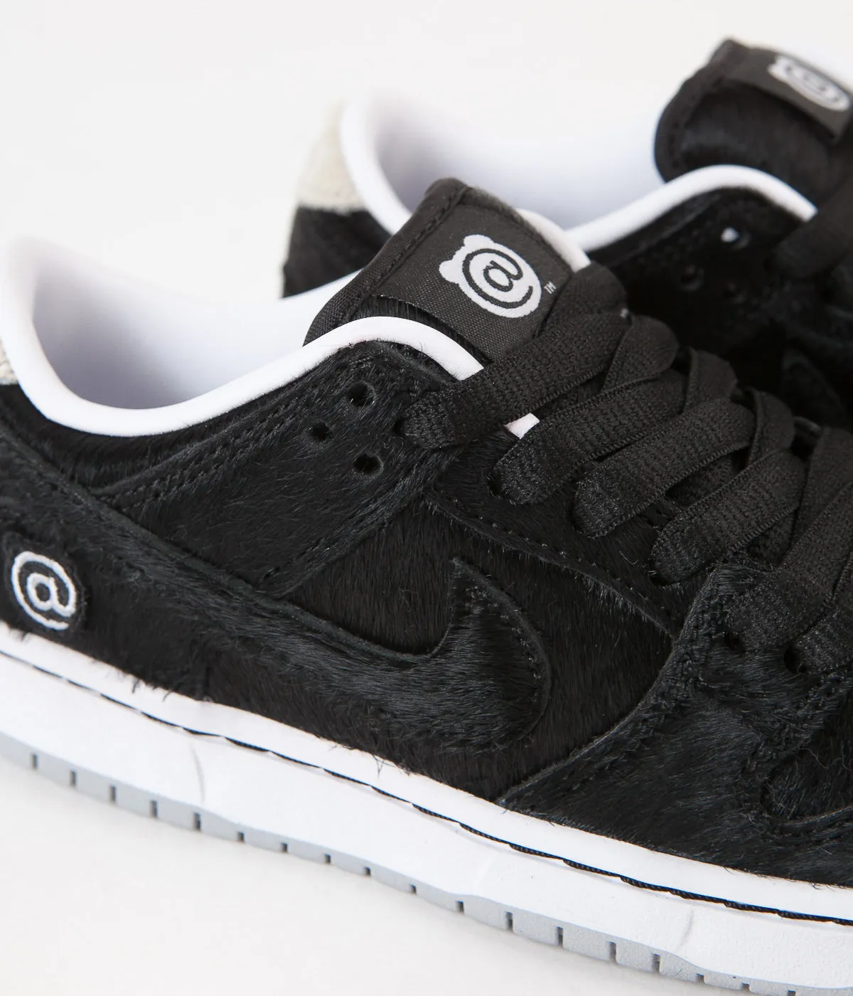 Nike SB Dunk Low Pro Medicom Preschool Shoes - Black / Black - White