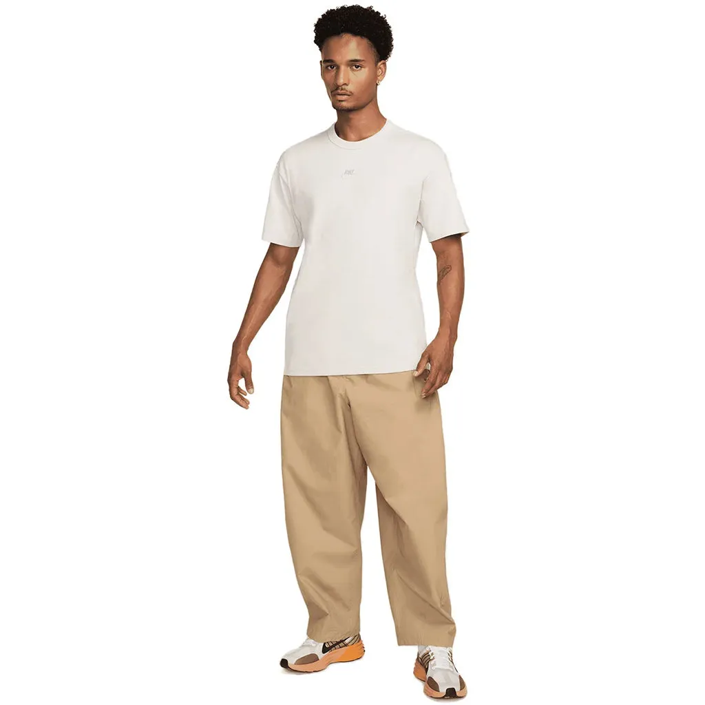NIKE SPORTSWEAR PREMIUM ESSENTIALS TEE - LIGHT BONE/HEATHER