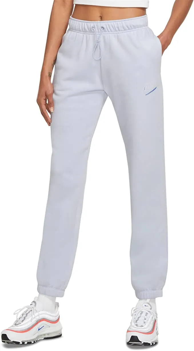 Nike Women's Plus Size Fleece Lined Jogger Athletic Pants (1X, Ghost)