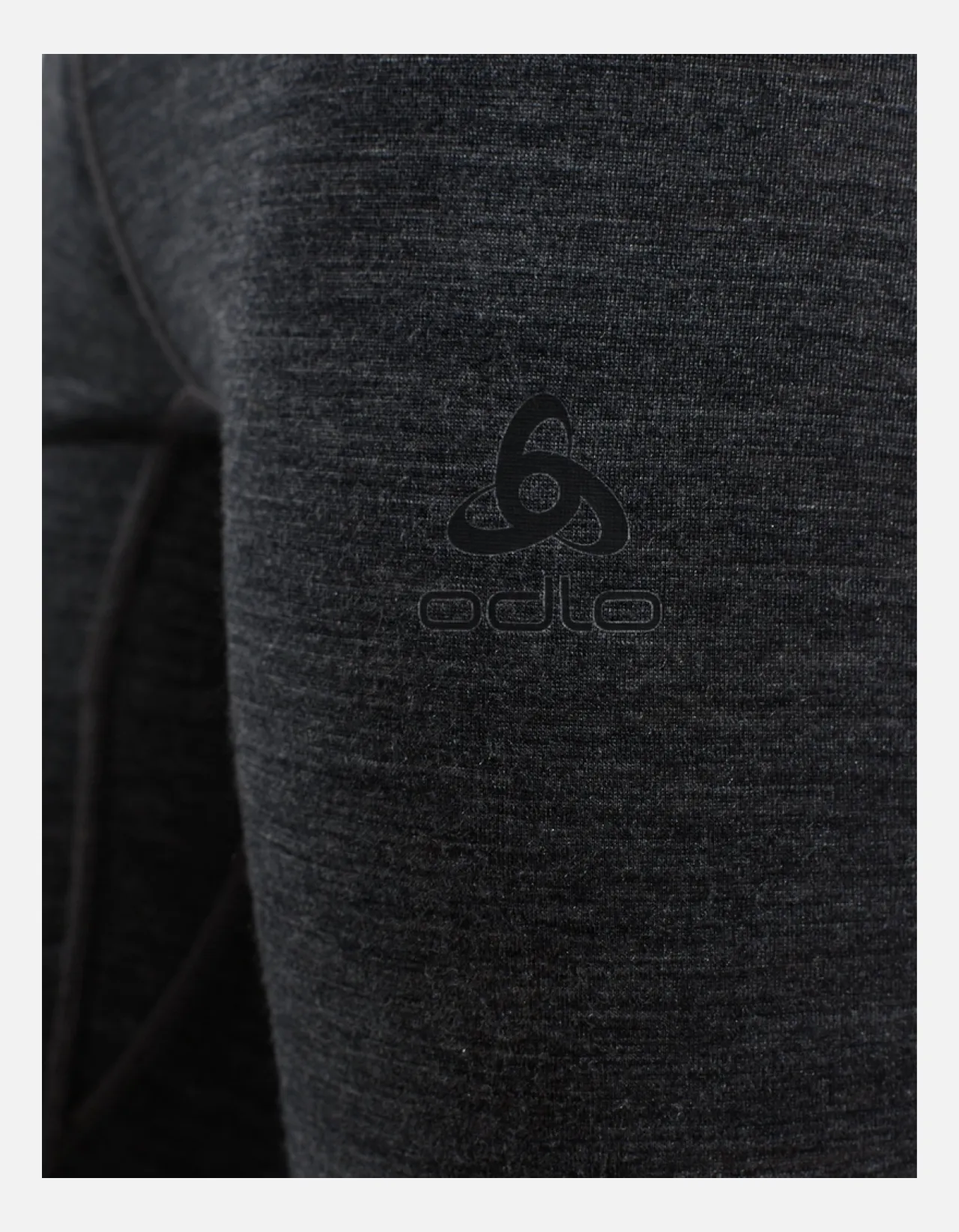 Odlo M Performance Wool 150 base layer bottoms, Dark Grey Melange