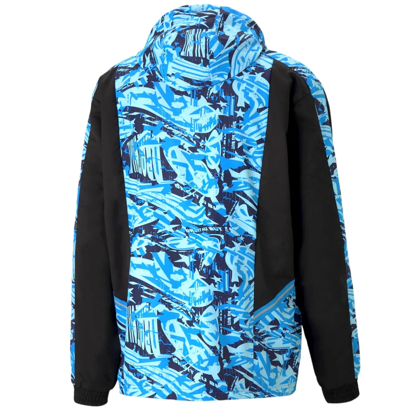 Olympique Marseille streetwear woven presentation tracksuit 2022 - Puma