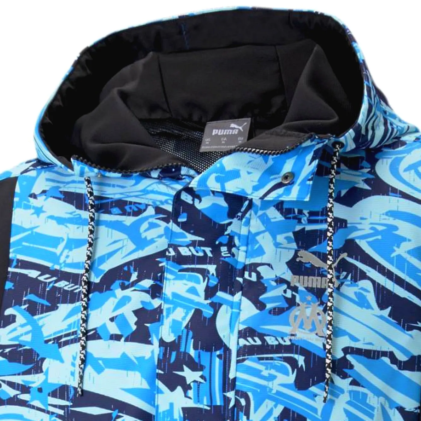 Olympique Marseille streetwear woven presentation tracksuit 2022 - Puma