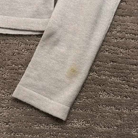 Parker Blue Tie Dye Cashmere Cropped Sweater