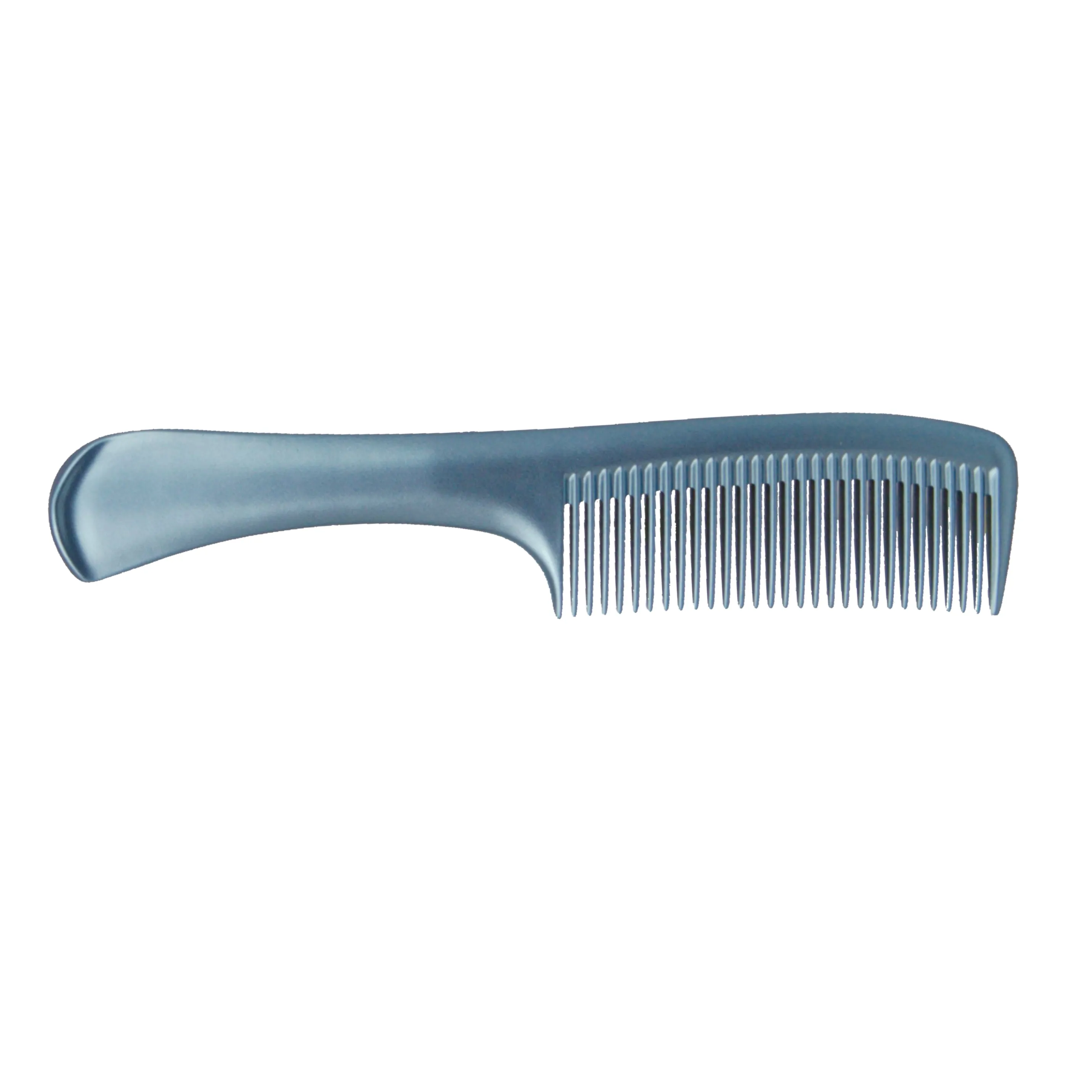 Pegasus MICOLOR 501, 9in Hard Rubber Handle Comb, Handmade, Seamless, Smooth Edges, Anti Static, Heat and Chemically Resistant, Wet Hair, Everyday Grooming Comb | Peines de goma dura - Blue