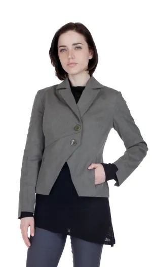 Pieced Seam Blazer