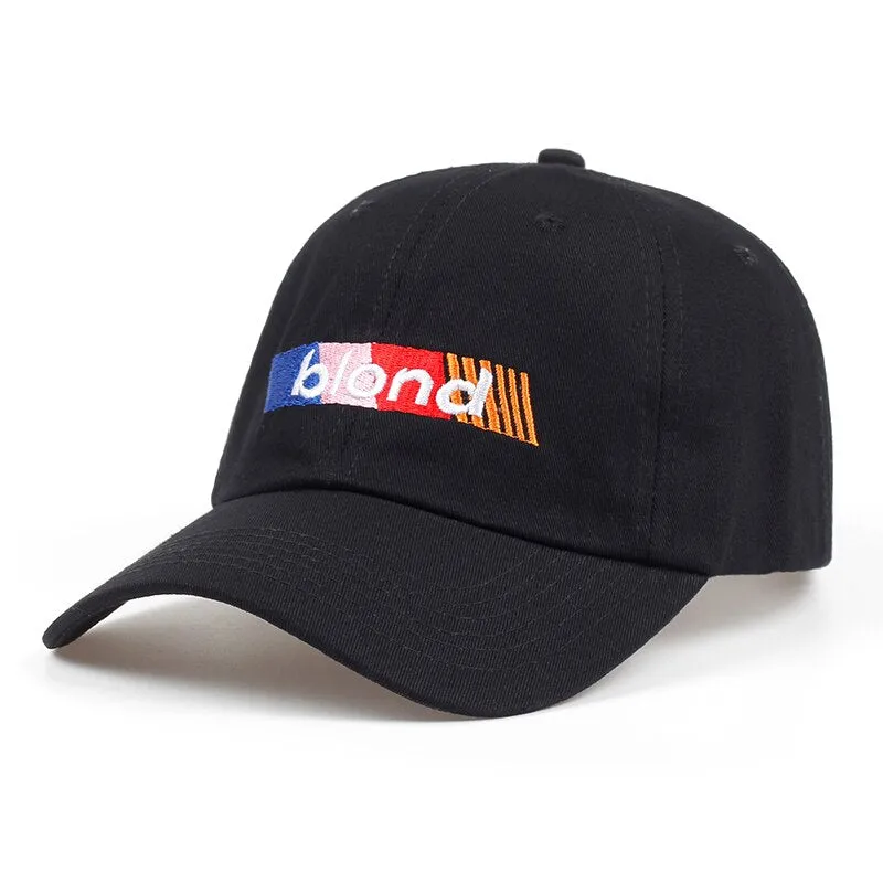 "BLOND" Casquette baseball Streetwear Noir - URB1™