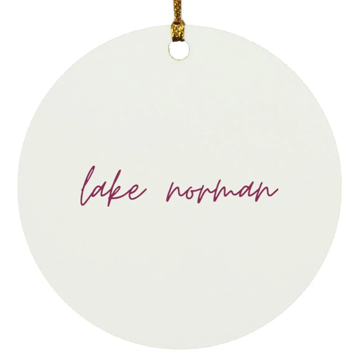 "Lake Norman" Ornament