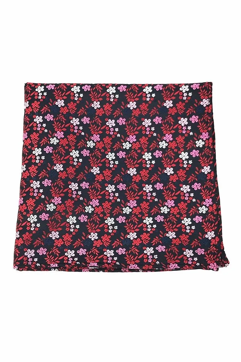 Red Enchantment Pocket Square