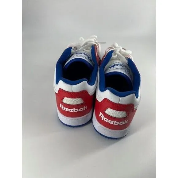 Reebok Unisex BB 4000 II Basketball Shoe White/Red/Vector Blue Size 10