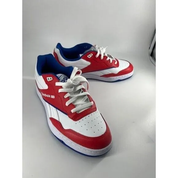 Reebok Unisex BB 4000 II Basketball Shoe White/Red/Vector Blue Size 10