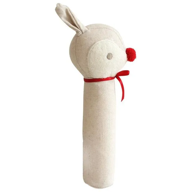 Rudolph Squeaker Linen Red