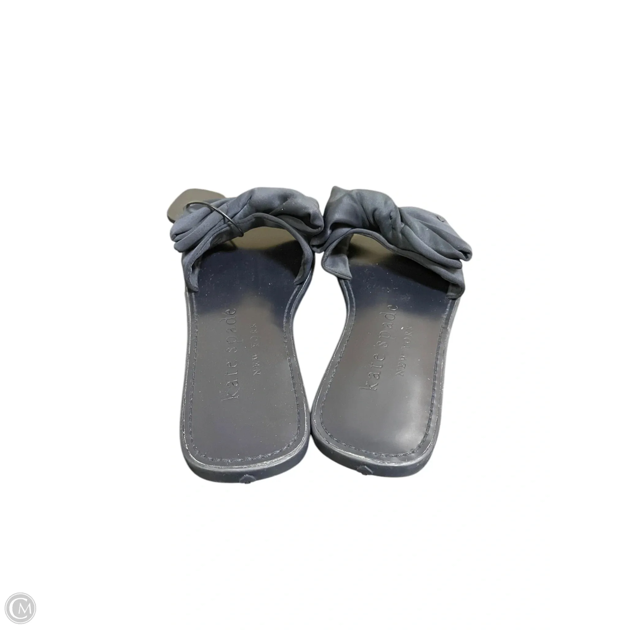 Sandals Designer By Kate Spade In Blue, Size: 6.5