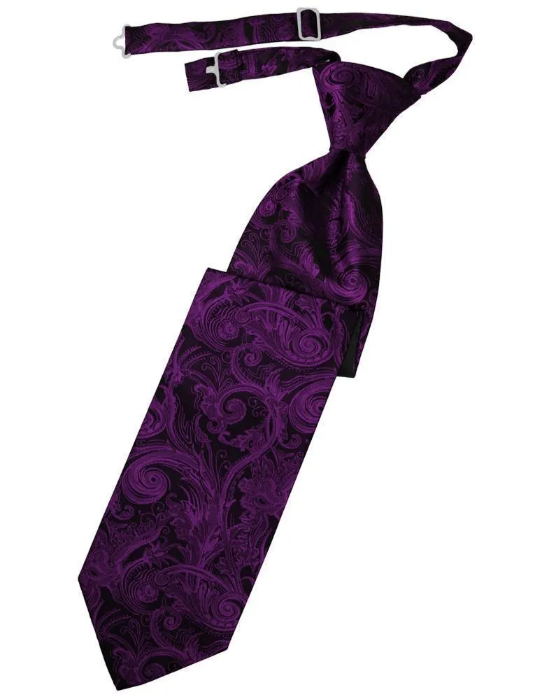 Sangria Tapestry Skinny Necktie