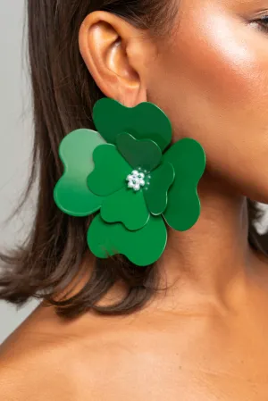 SATO earrings in GREEN