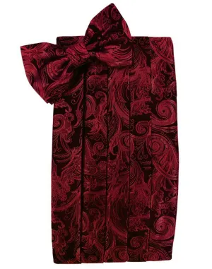 Scarlet Tapestry Kids Cummerbund