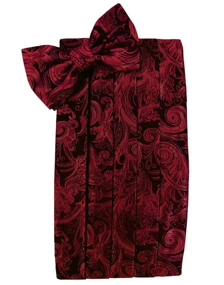 Scarlet Tapestry Kids Cummerbund
