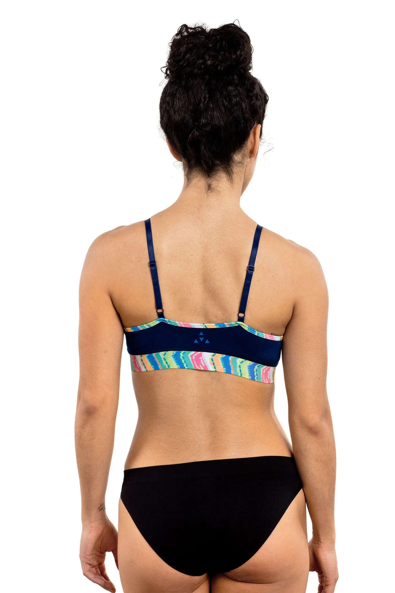 Seamless Day Bra | Navy Holo
