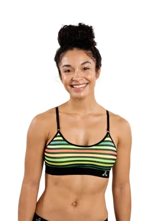 Seamless Day Bra | Retro Stripe