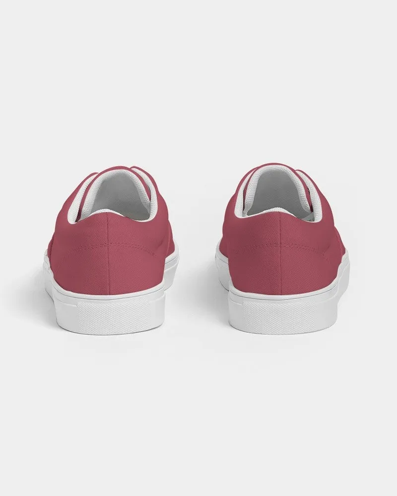 Shaded Midtone Pink Canvas Sneakers | Women's | C0M80Y40K30