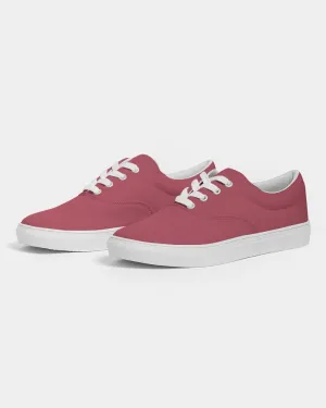 Shaded Midtone Pink Canvas Sneakers | Women's | C0M80Y40K30