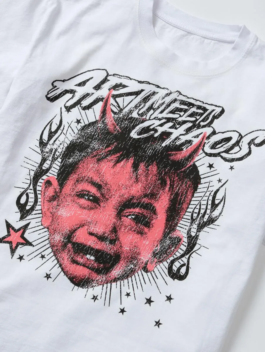 Shamefaced Tee - White
