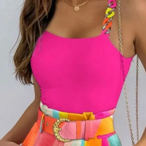 Short Set for Women's Clothing - Lightweight Summer Outfit with Top and Short,