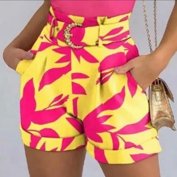Short Set for Women's Clothing - Lightweight Summer Outfit with Top and Short,