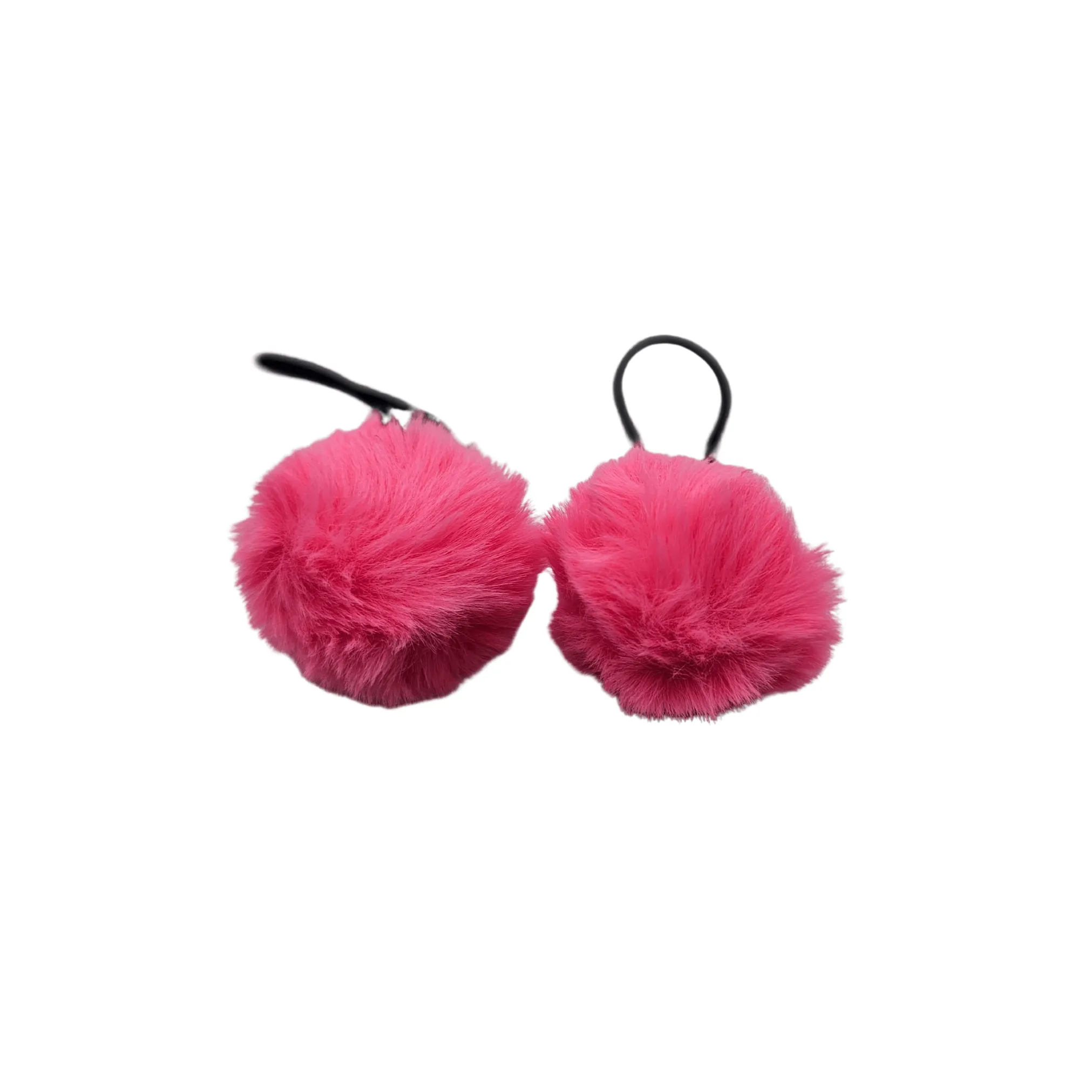 Small Pom Pom Hair Ties
