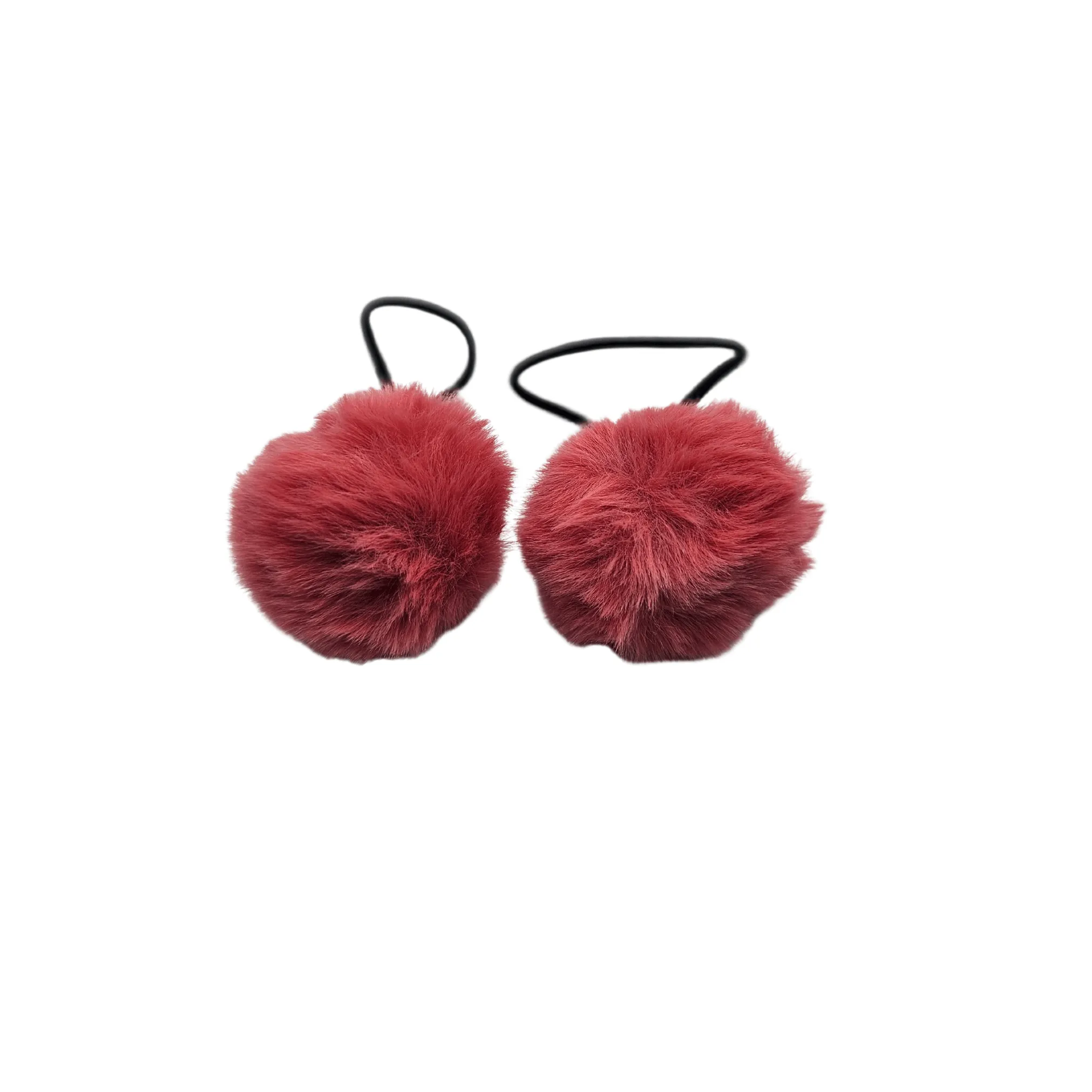 Small Pom Pom Hair Ties