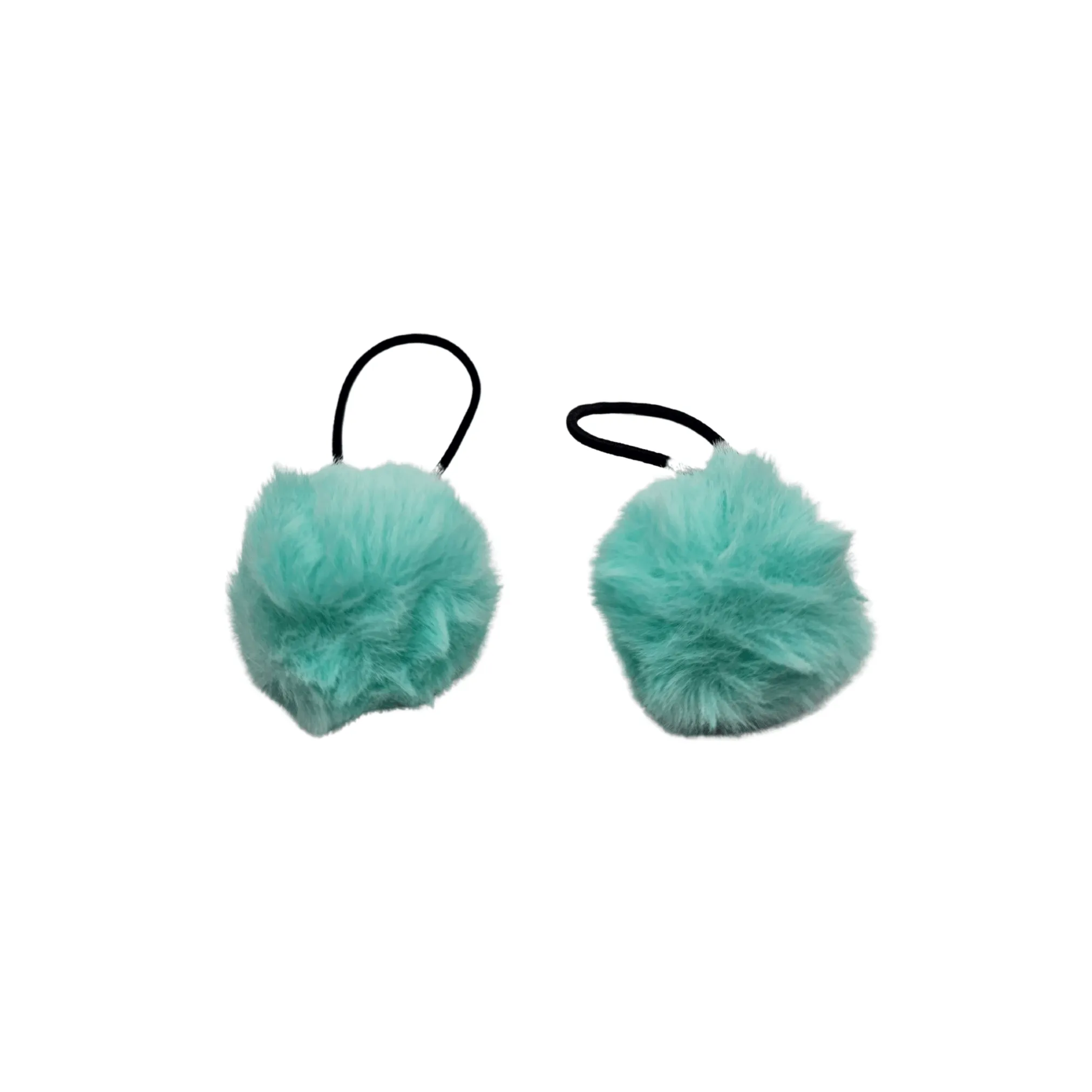 Small Pom Pom Hair Ties