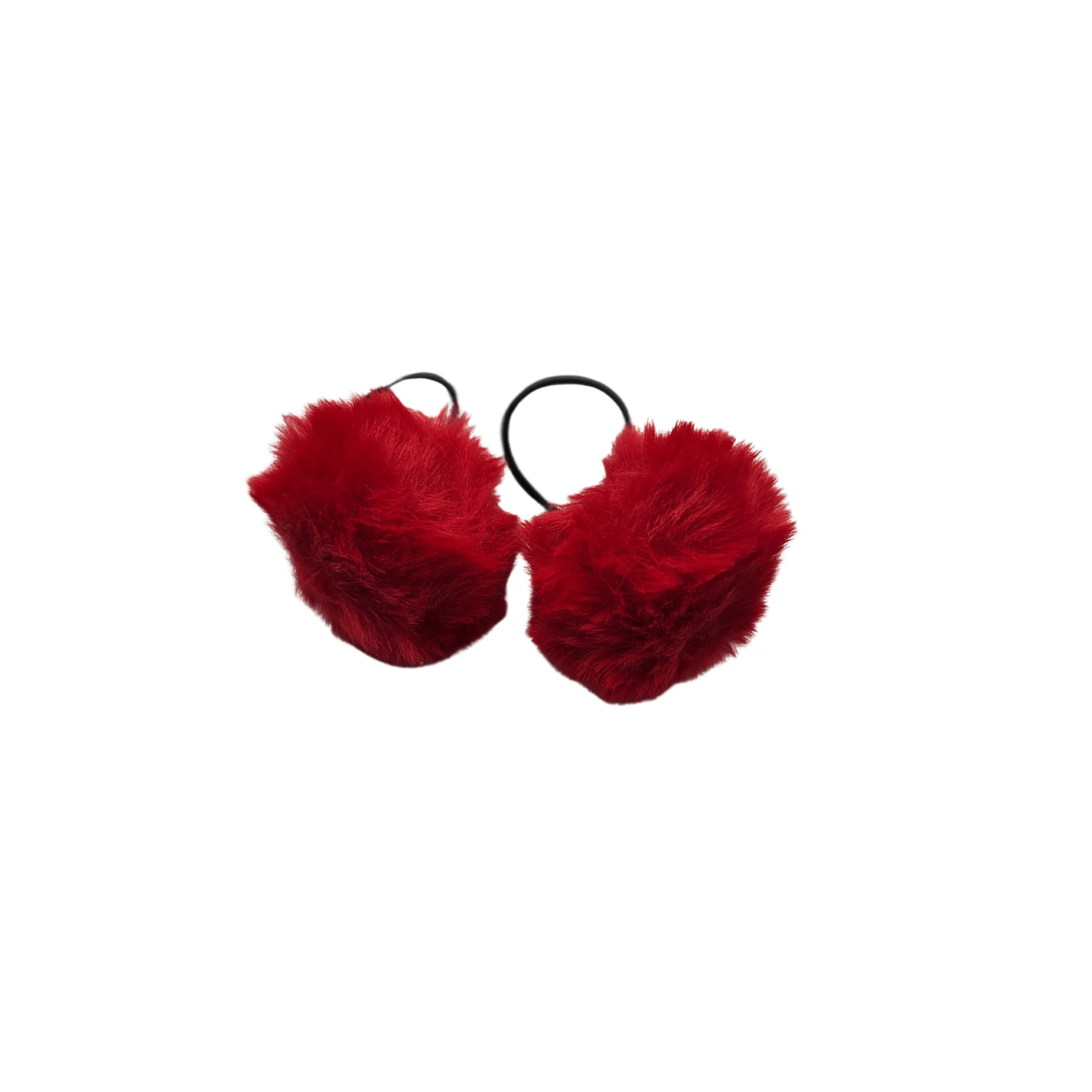 Small Pom Pom Hair Ties