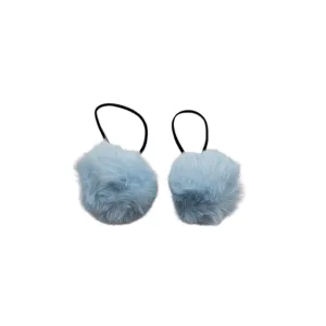 Small Pom Pom Hair Ties