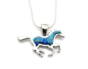 Small Running Horse Pendant