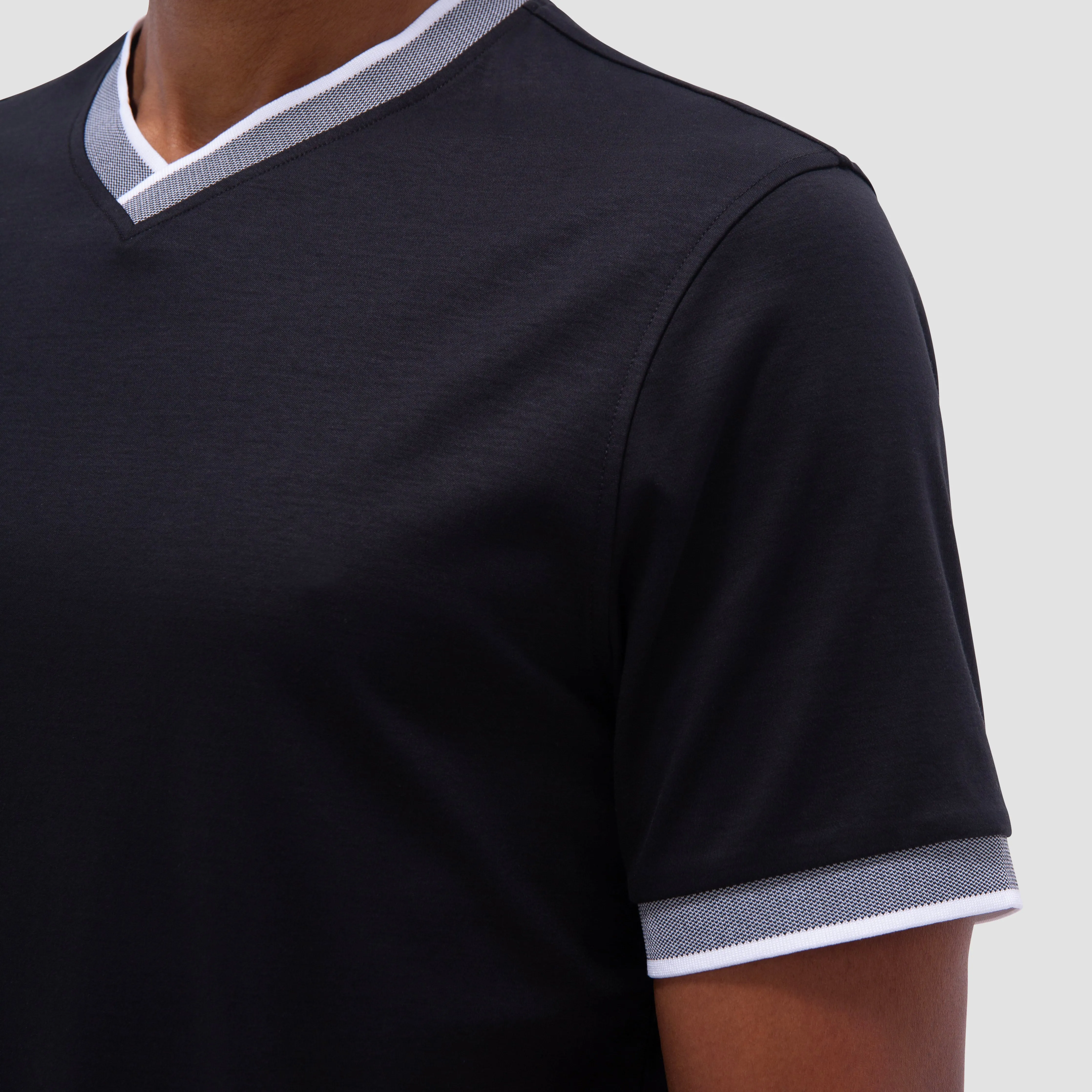 Solid Crew Neck T-Shirt