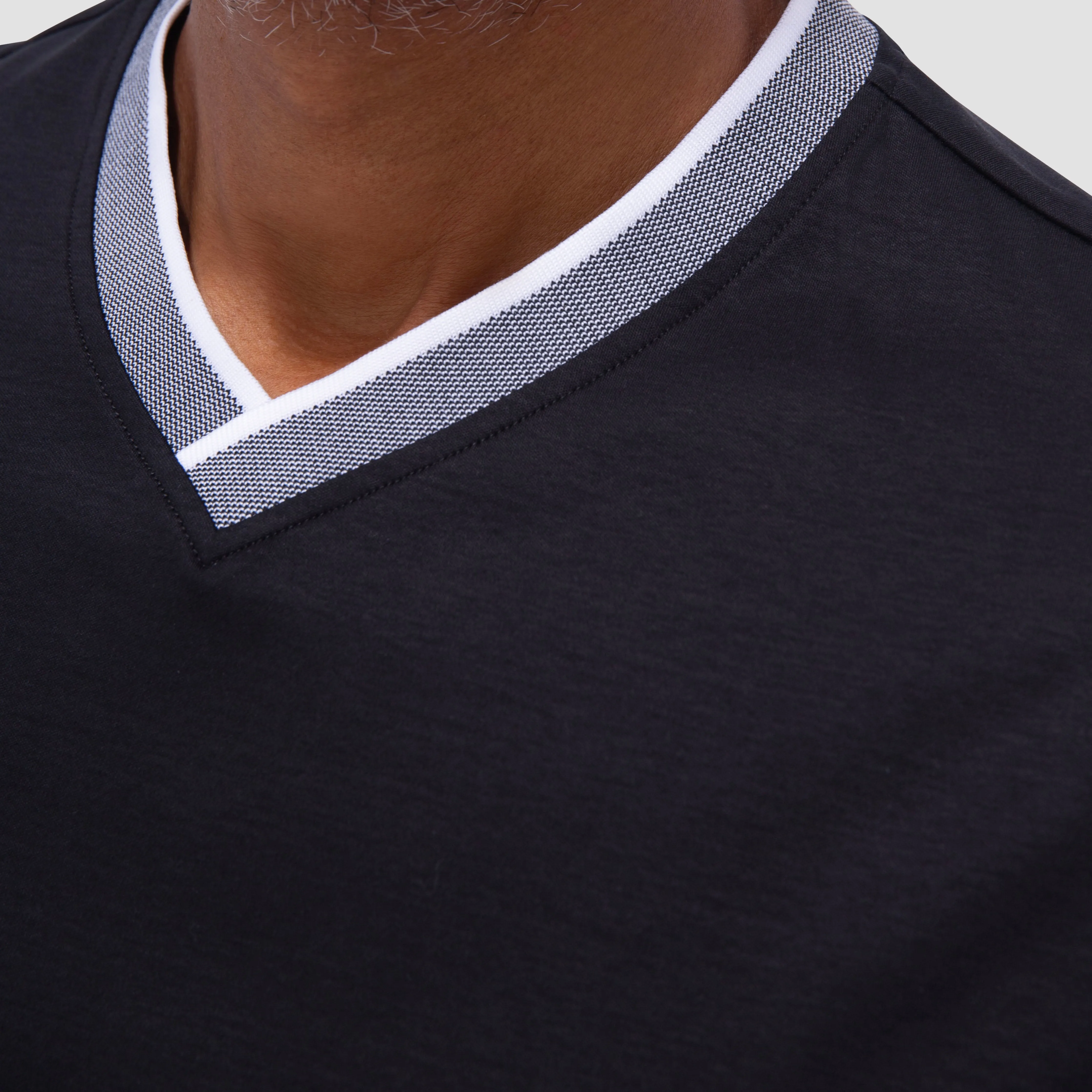 Solid Crew Neck T-Shirt