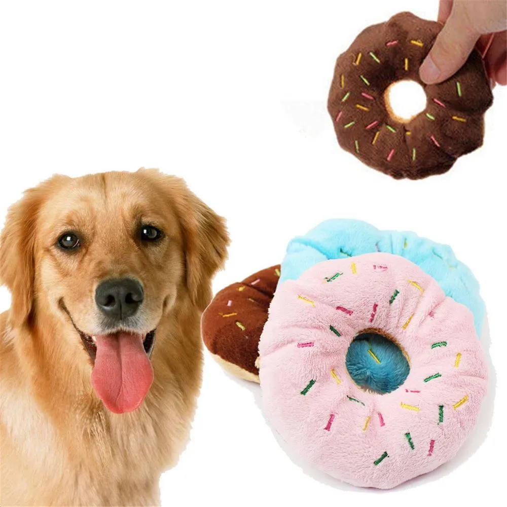 Squeaky Plush Chew Toys
