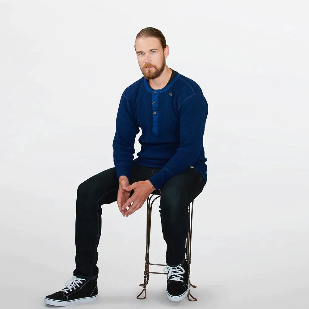 Stanfields Heritage Heavyweight Wool Henley