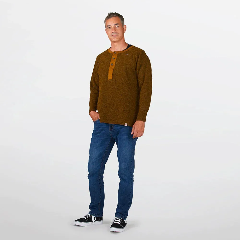 Stanfields Heritage Heavyweight Wool Henley