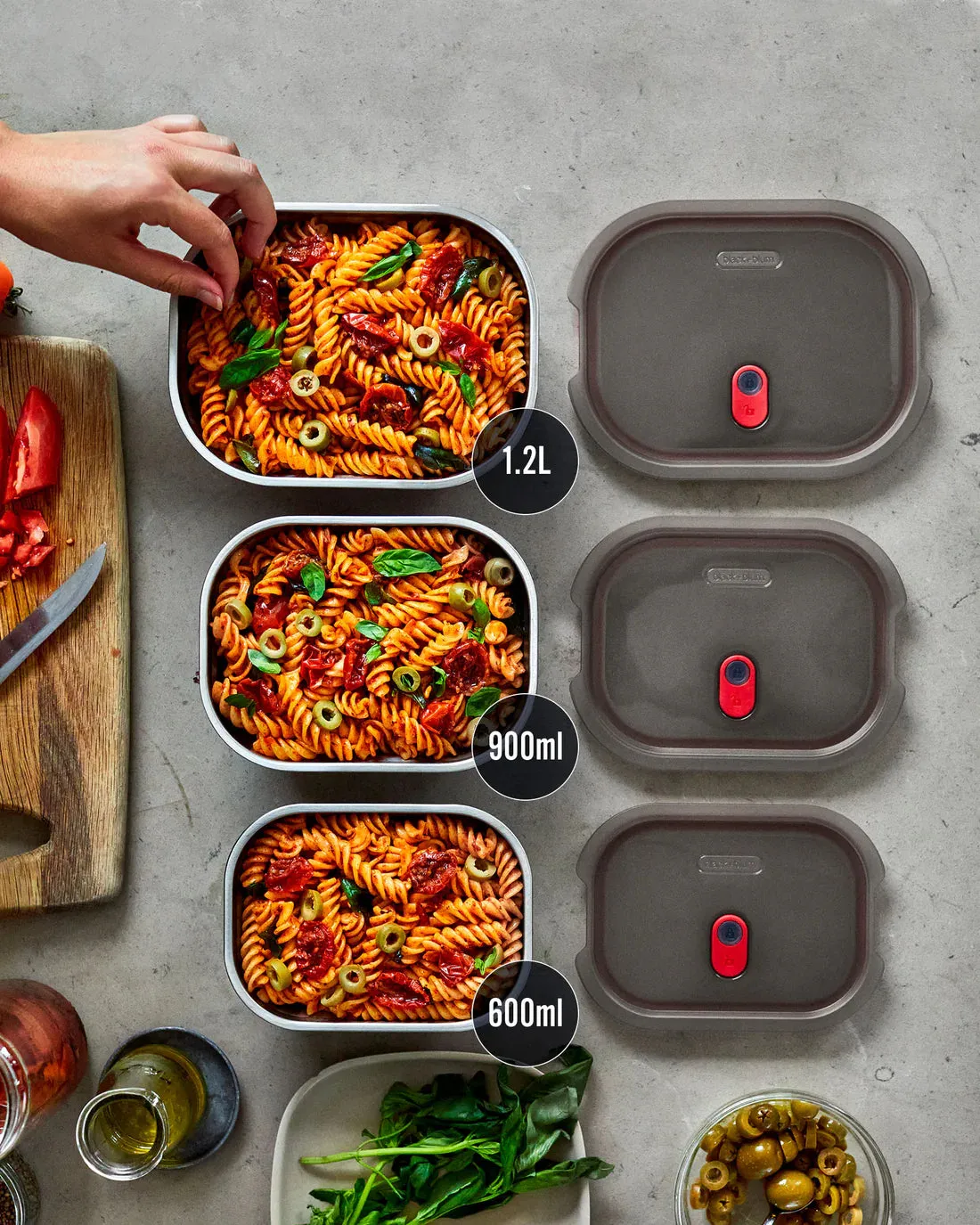 Steel Food Box - Small