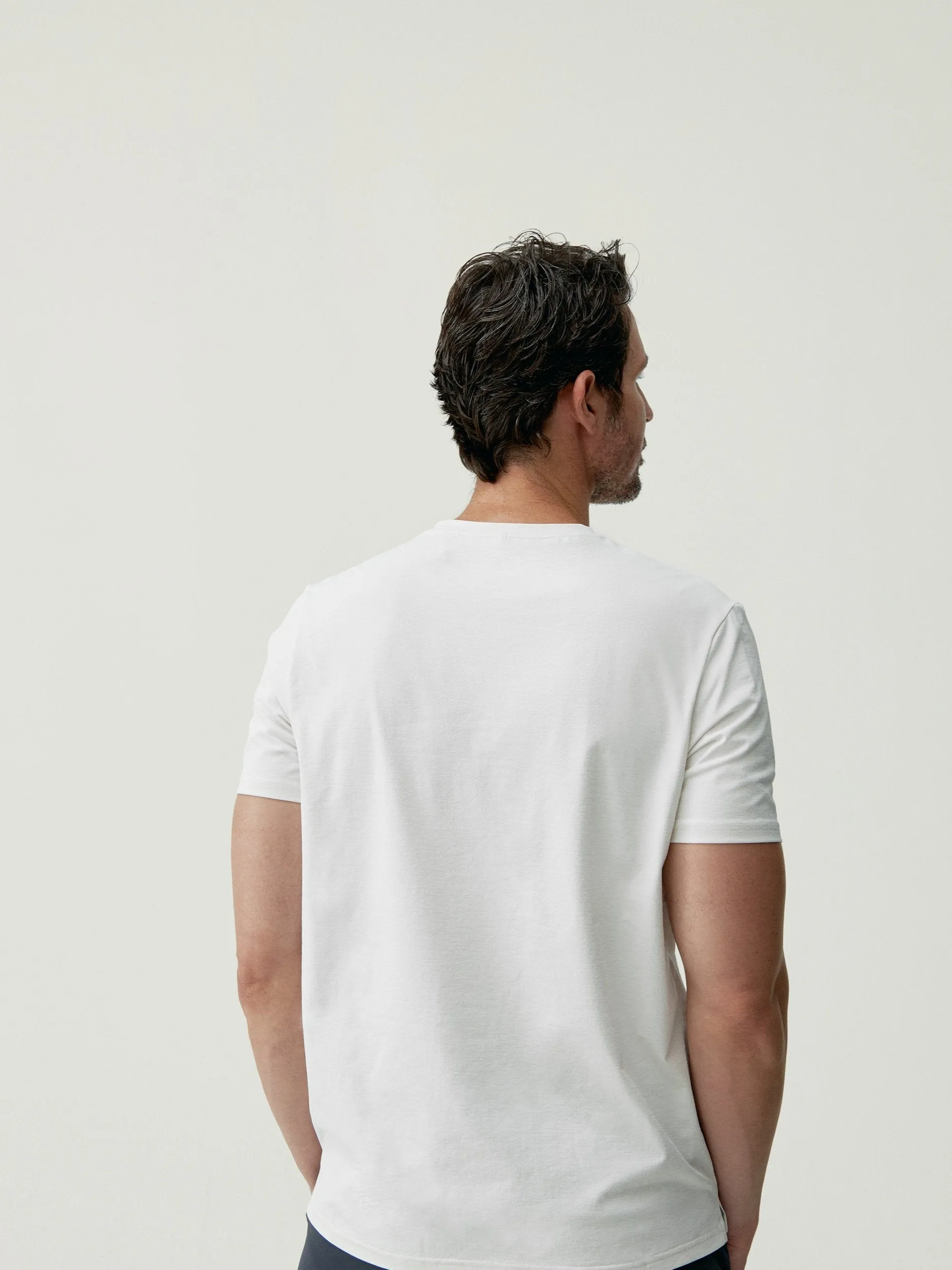 T-Shirt Melville White Chalk