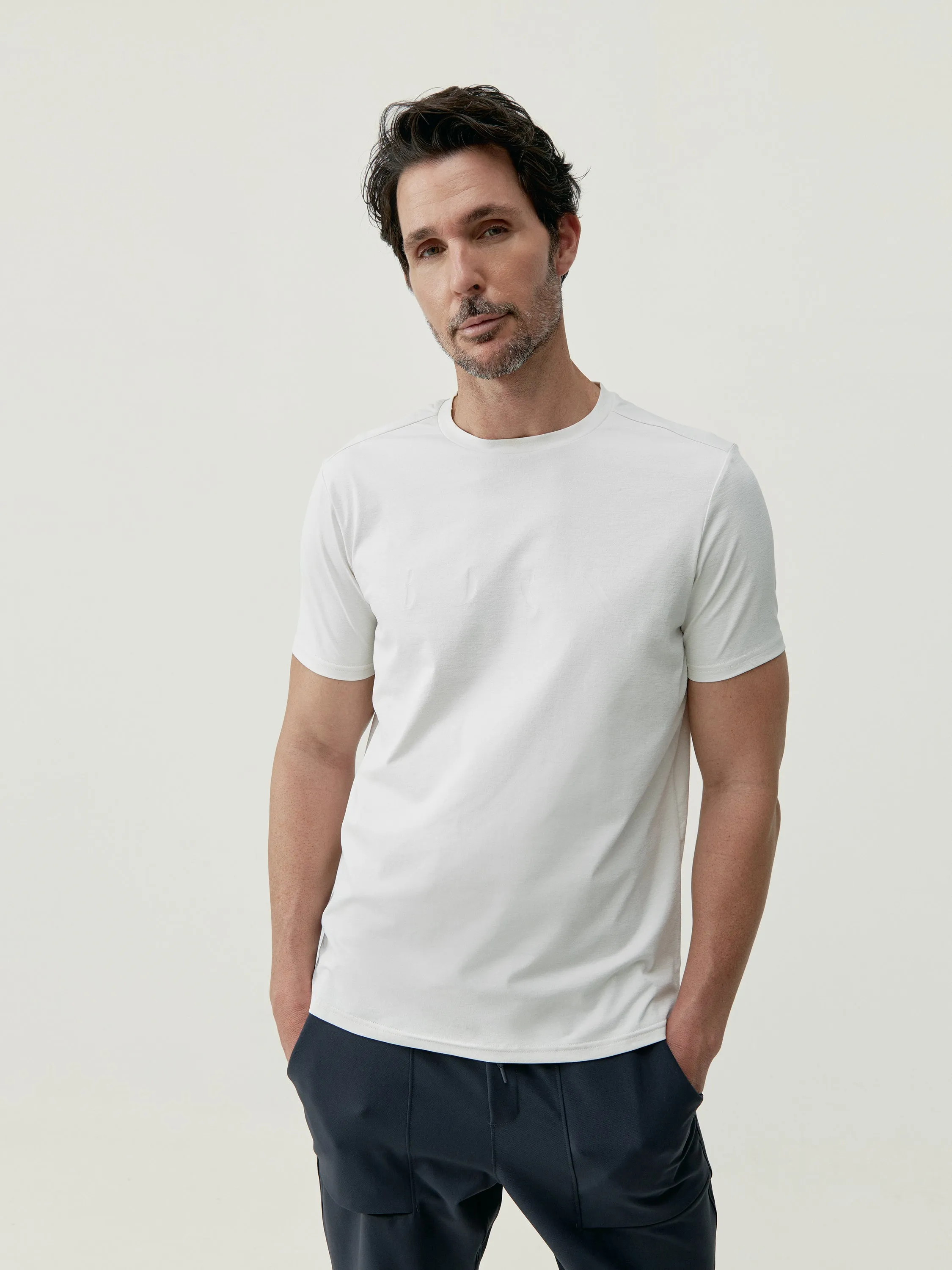 T-Shirt Melville White Chalk