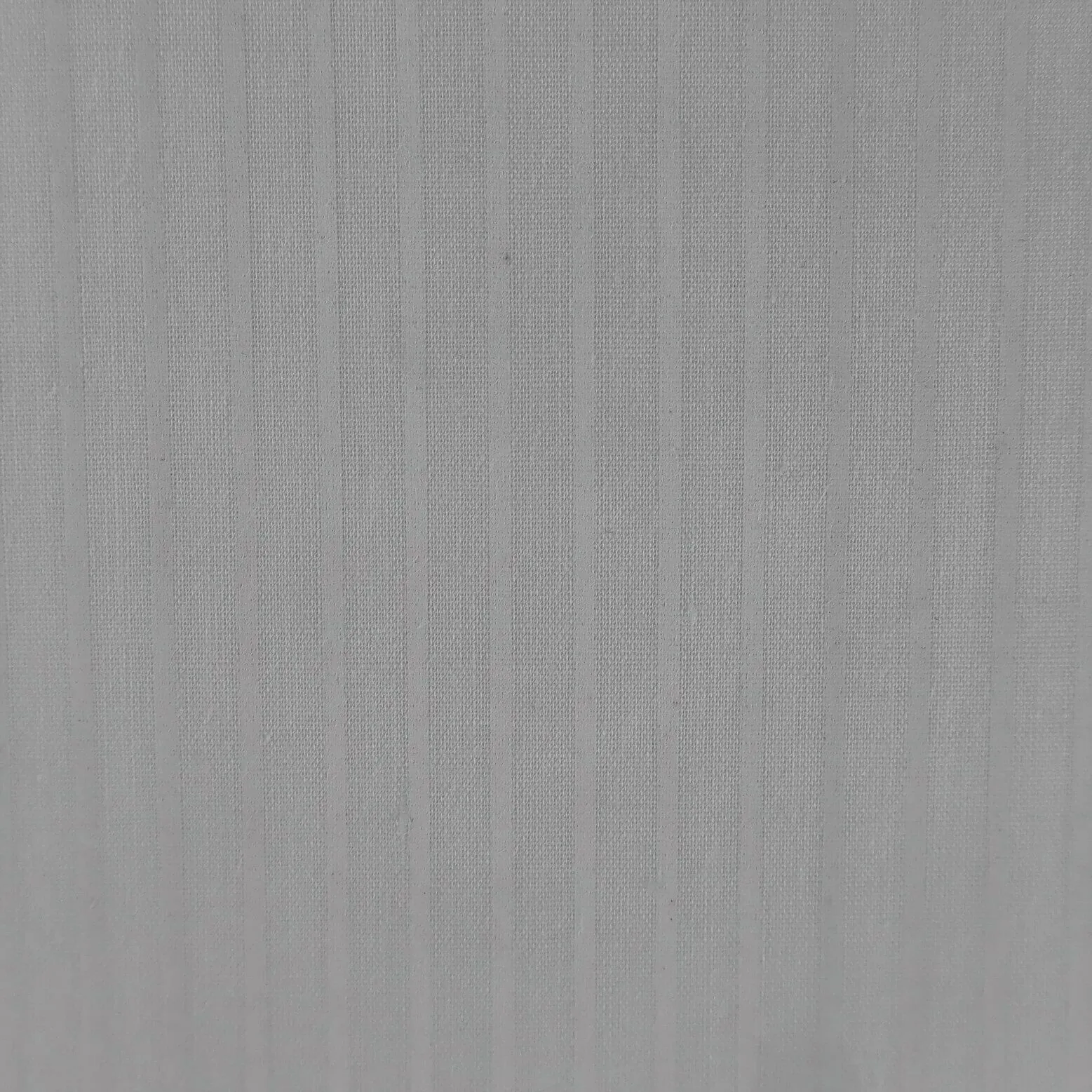 Ticking Stripes White Shabby Chic Polycotton Floral Fabric