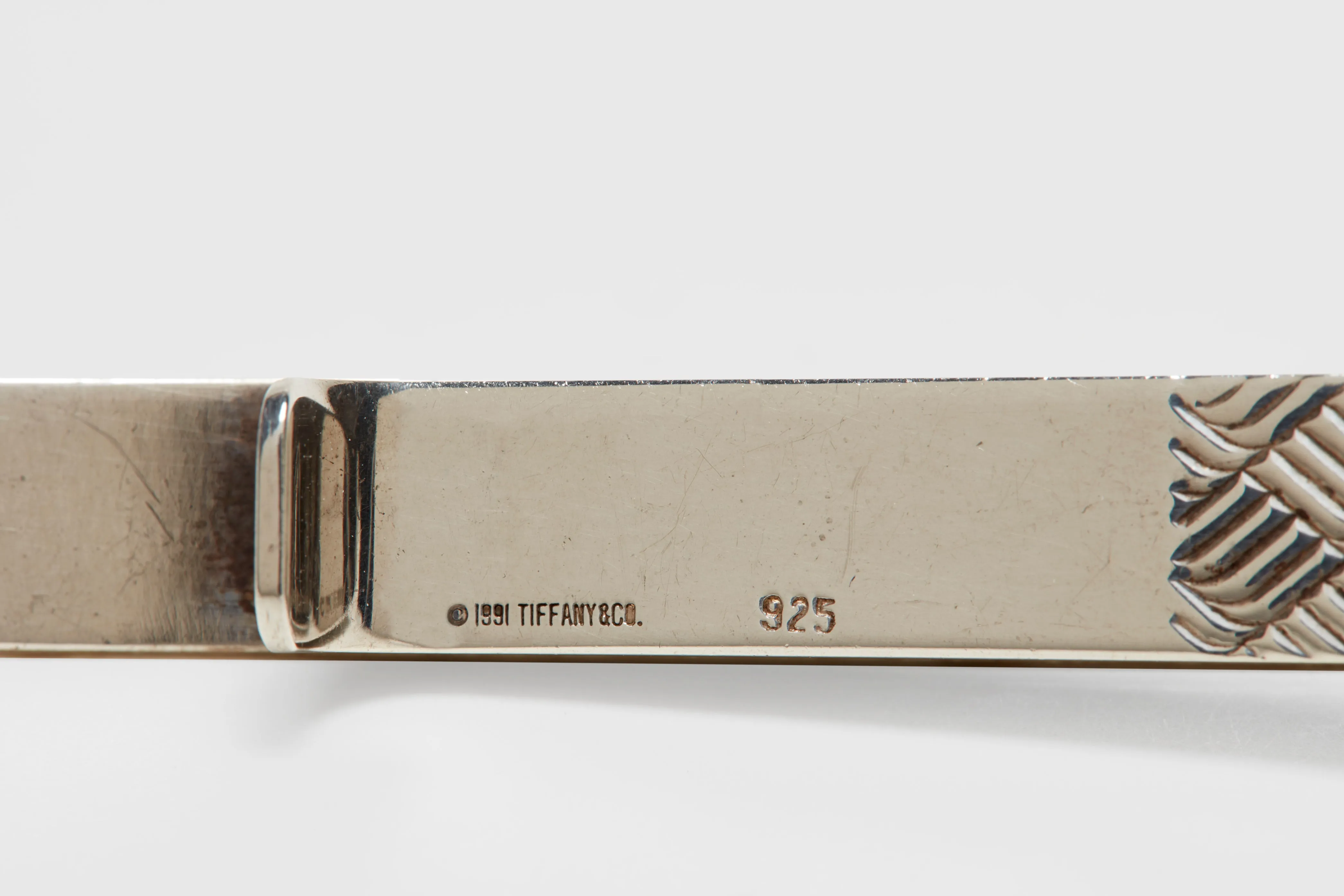Tiffany Woven Tie Bar