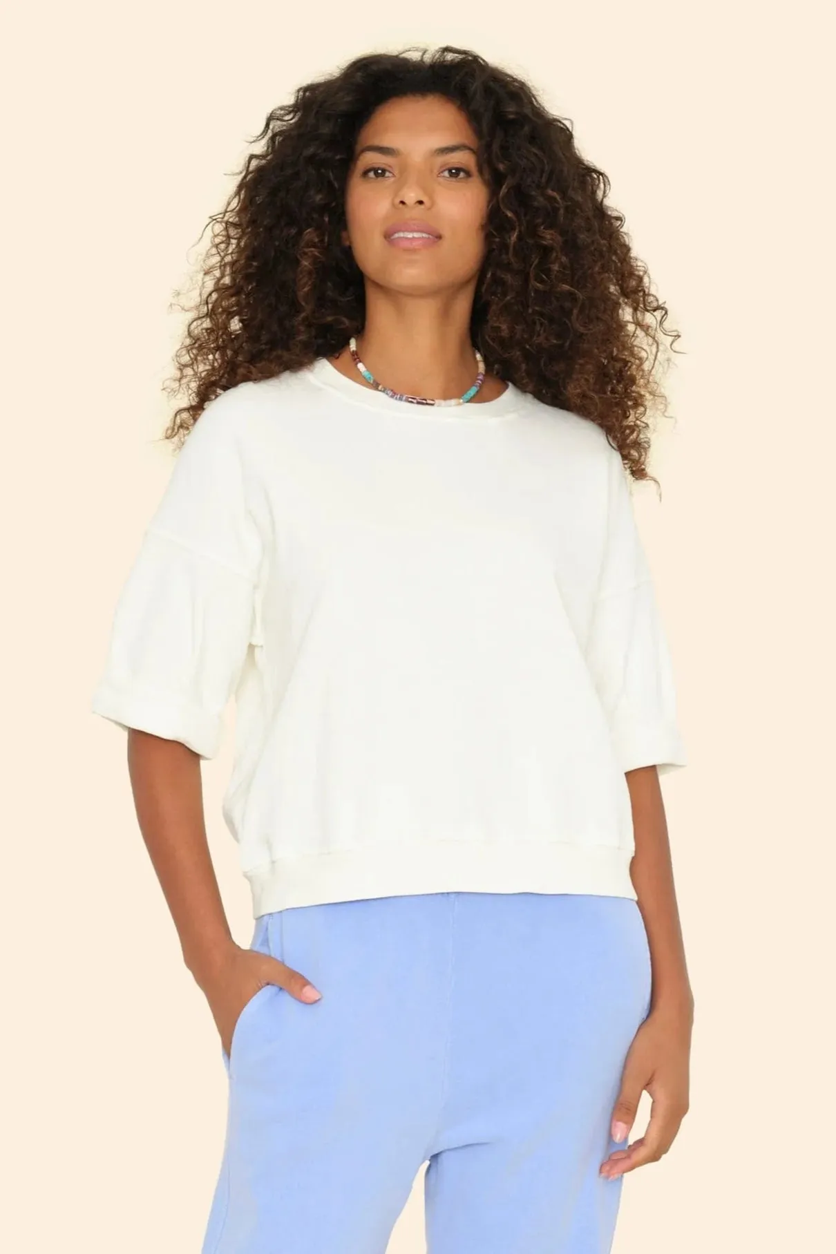 Trixie Sweatshirt - Alabaster