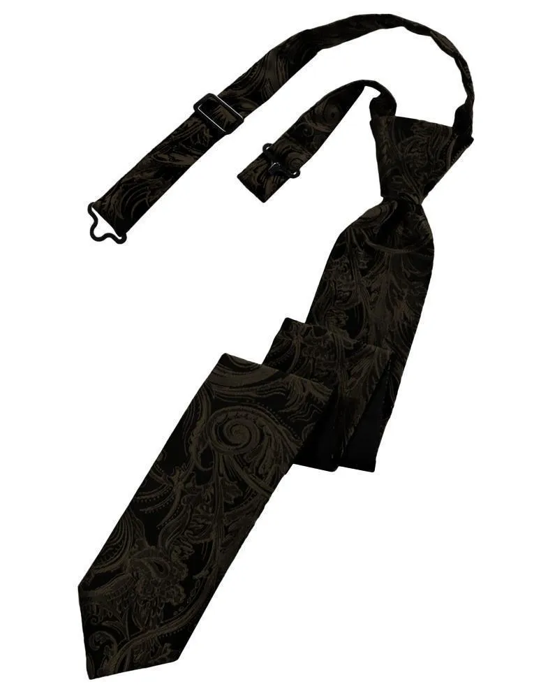 Truffle Tapestry Skinny Necktie