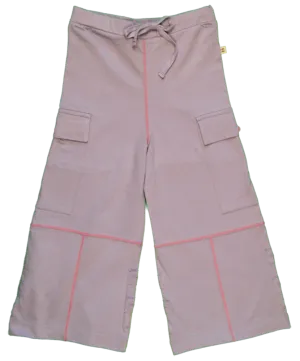 TwOOwls Purple/Pink Kids Pant -100% organic cotton