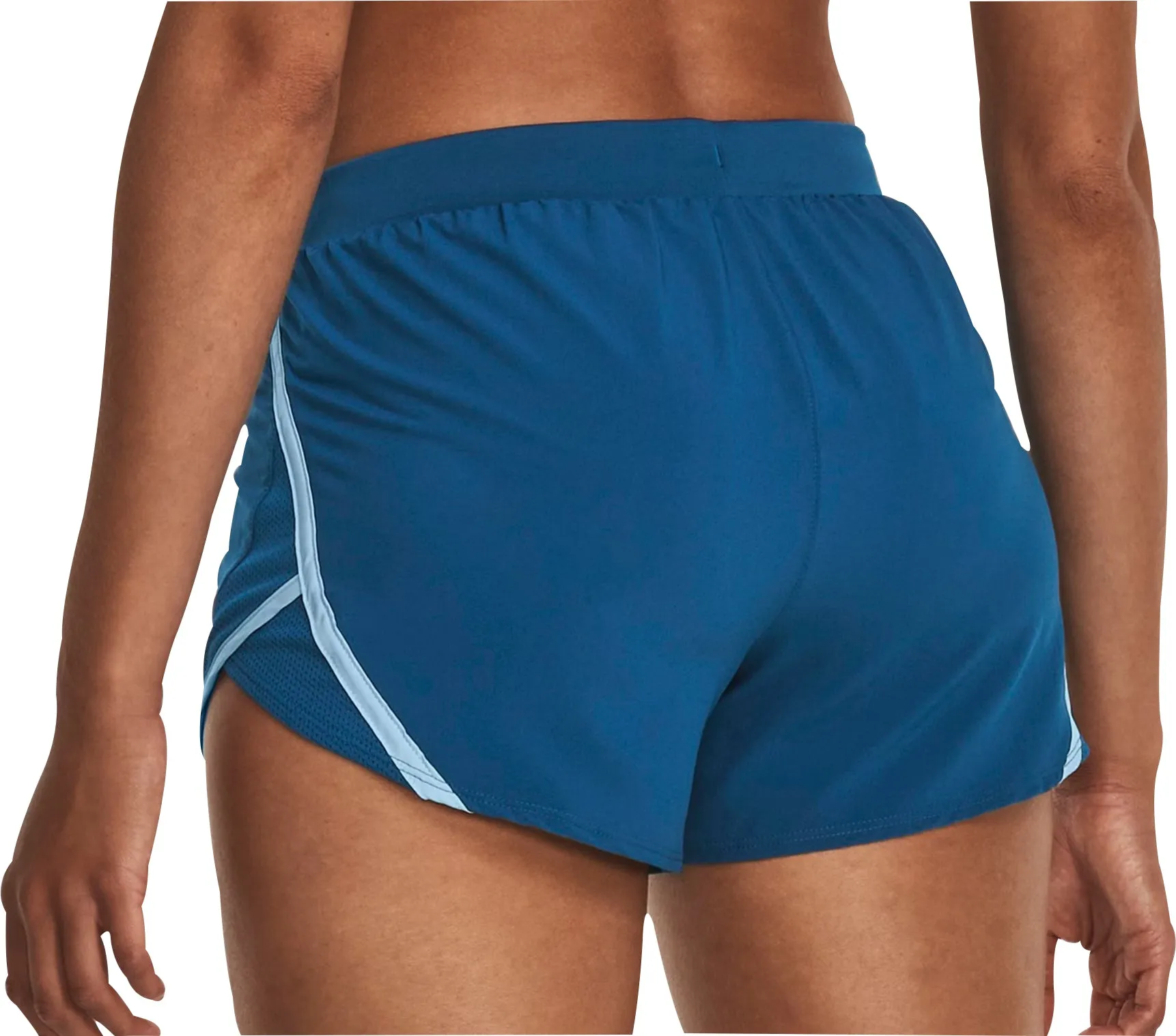 Under Armour Fly By 2.0 Womens Running Shorts - Blue