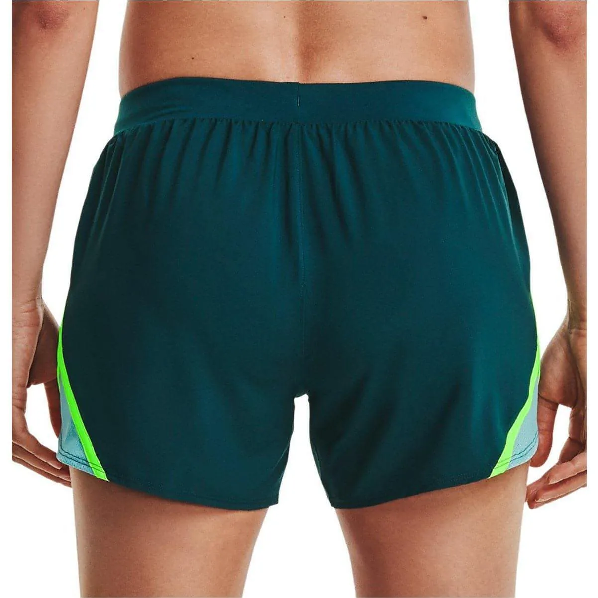 Under Armour Fly By 2.0 Womens Running Shorts - Green